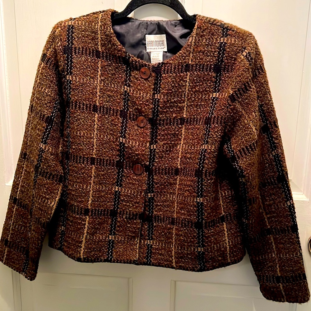 Vintage Karin Morgan Tweed Blazer